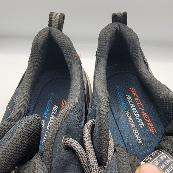 Skechers Equalizer 4.0 Mens 13 Navy Blue Water Resistance Trail Shoes 237023 - Picture 11 of 12